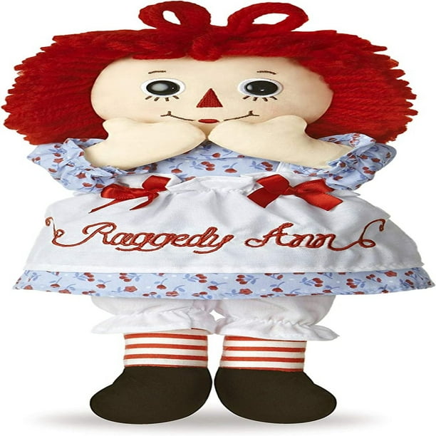 Aurora World Raggedy Ann Classic Doll Collectible Vintage-Inspired Exclusive 12"
